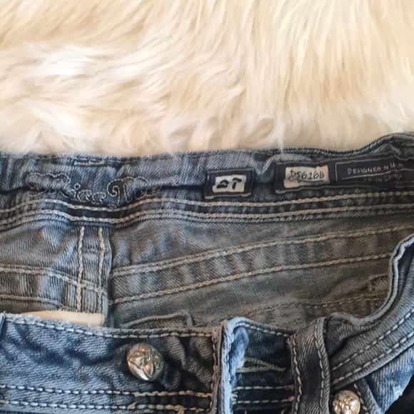 Miss me Sz 27 JP5616B Boot Jeans - Picture 5 of 7